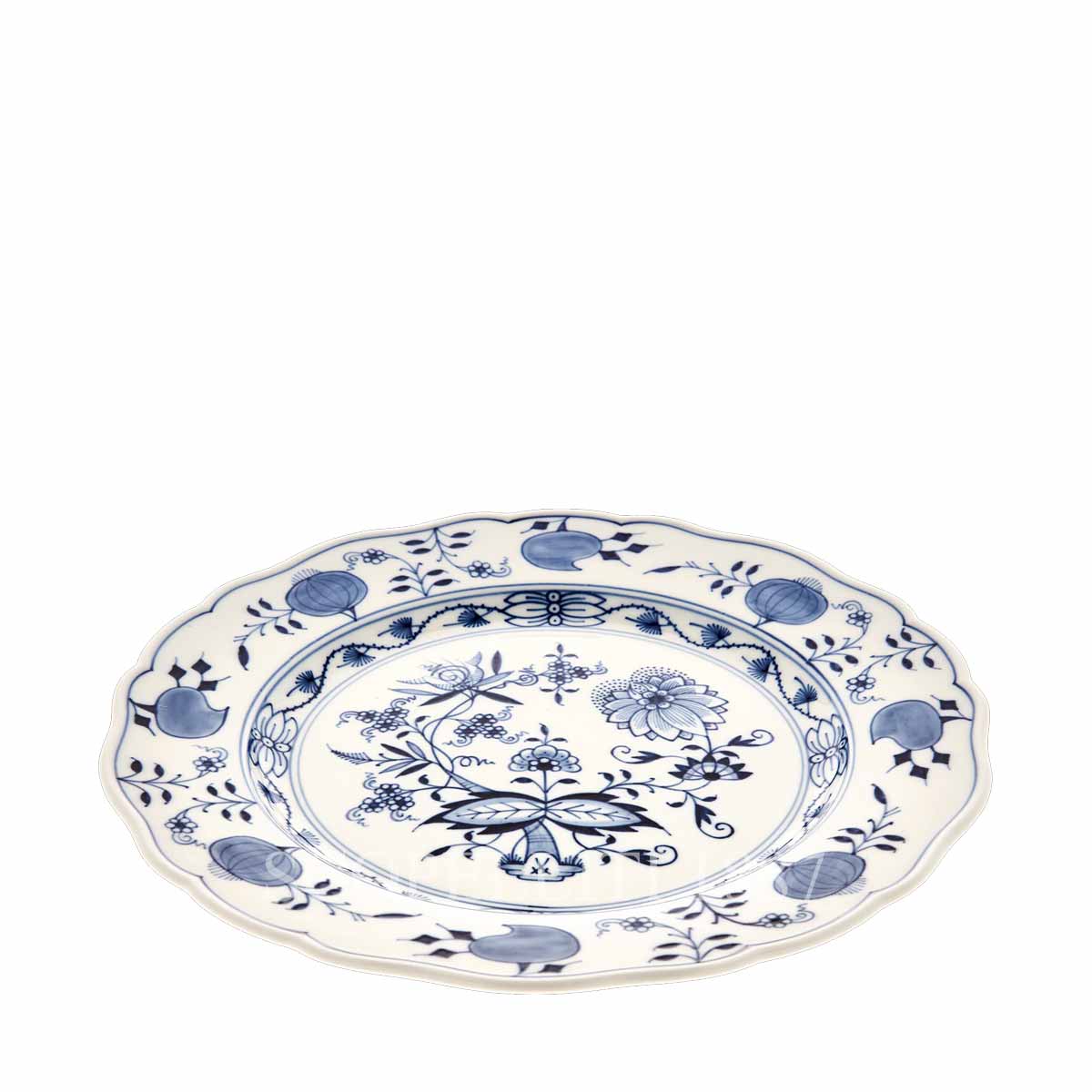 meissen blue onion dinner plate 28 view