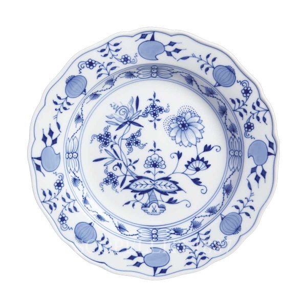 meissen blue onion dinner plate