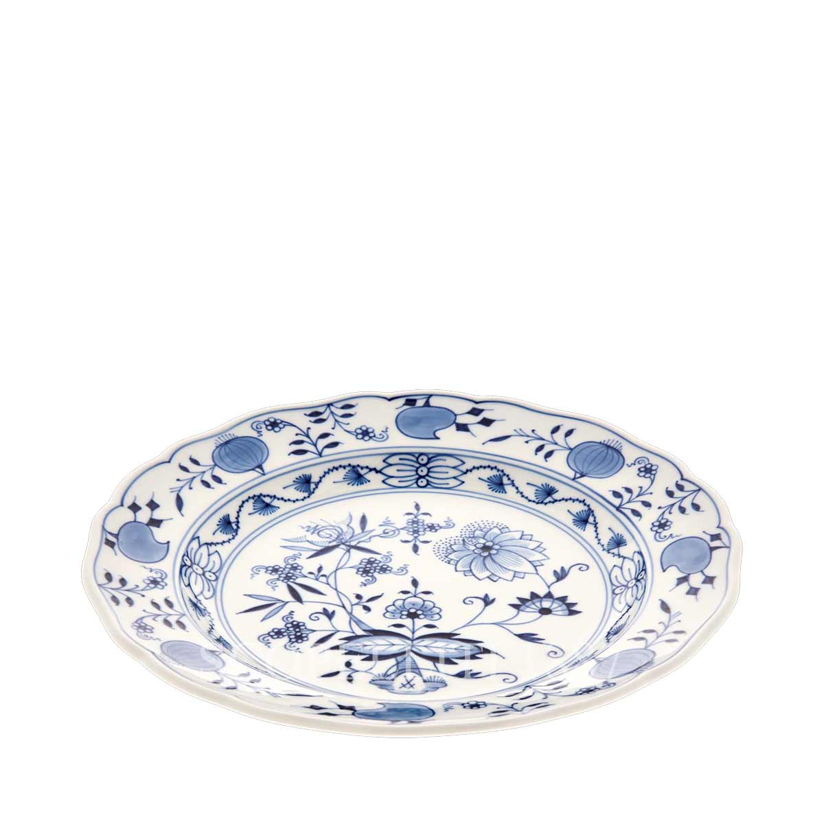 meissen blue onion dinner plate view