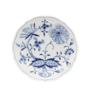 meissen blue onion saucer