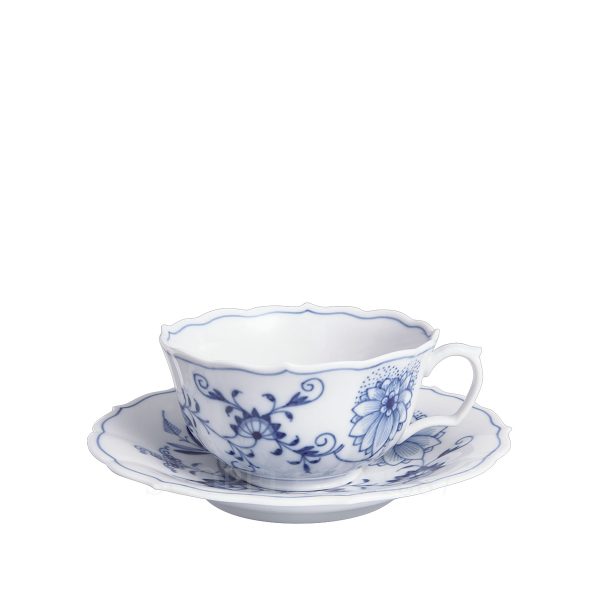 meissen blue onion tea cup