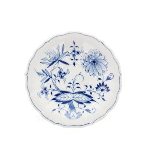 meissen blue onion tea cup saucer