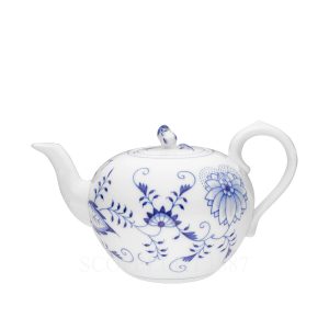 meissen blue onion teapot