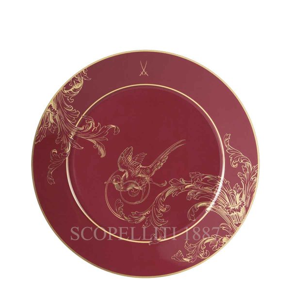 meissen mystic maison dessert plate bordeaux