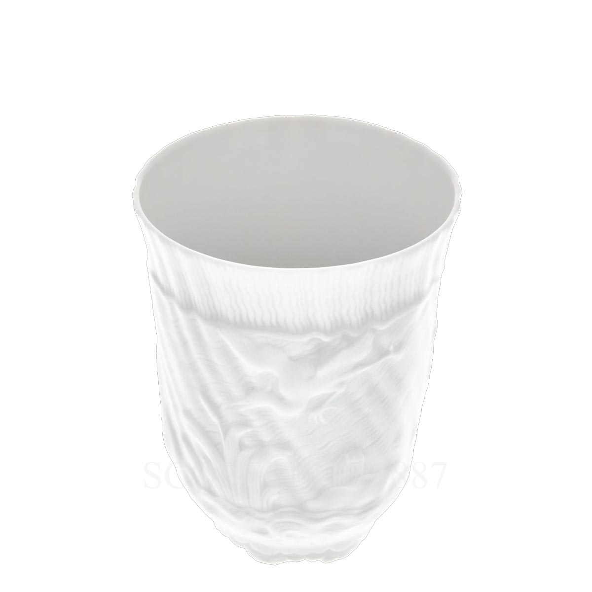 meissen swan beaker back side