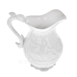 meissen swan creamer back side