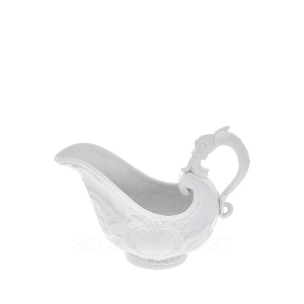 meissen swan gravy boat