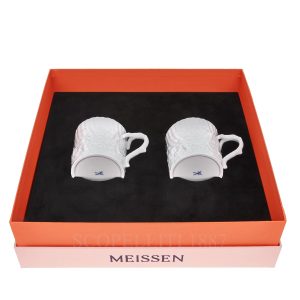 meissen swan mug set gift