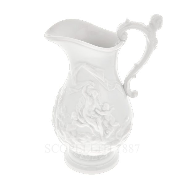 meissen swan pitcher