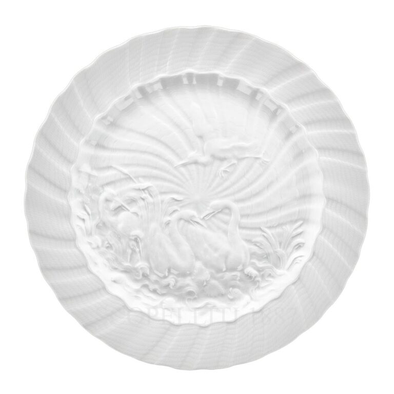 meissen swan service plate