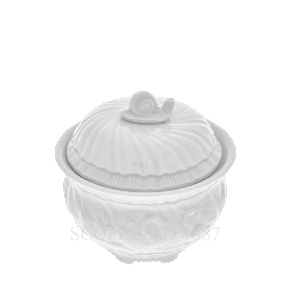 meissen swan sugar bowl