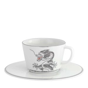 meissen vitruv fortune dragon coffee cup