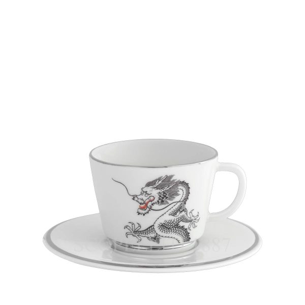 meissen vitruv fortune dragon espresso cup