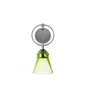 saint louis apollo chartreuse green sconce