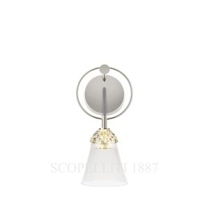 saint louis apollo sconce light on