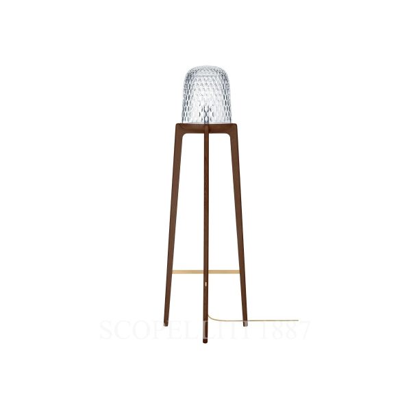 saint louis folia dark wood floor lamp