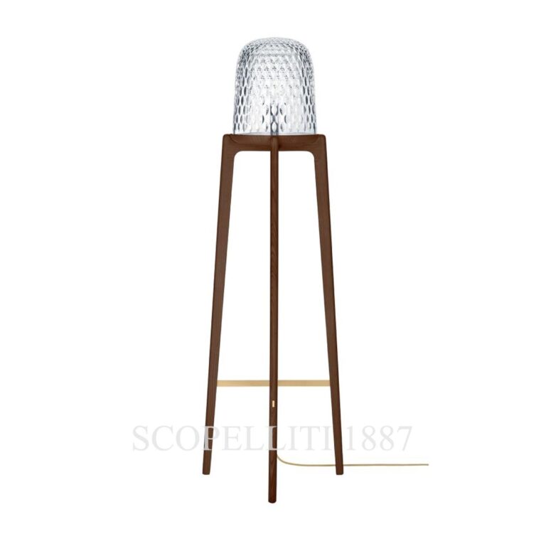 saint louis folia dark wood floor lamp