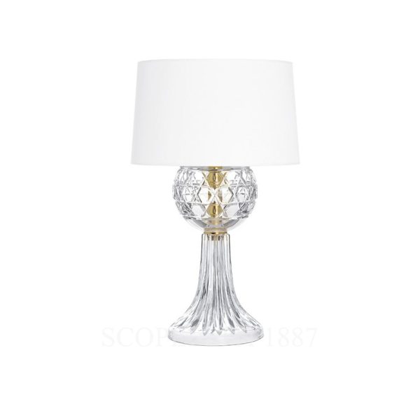 saint louis royal clear table lamp gold