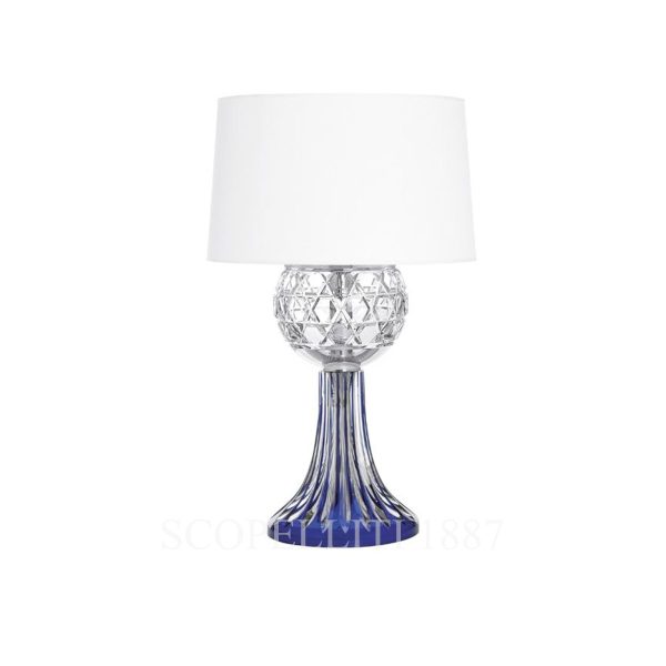 saint louis royal dark blue table lamp