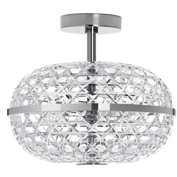 Saint Louis Royal Double Ceiling Light Chrome Finish