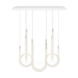 Saint Louis Torsade 6 Light Pendant Short