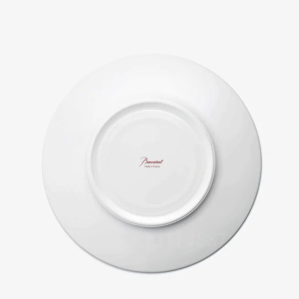 baccarat bread plate arcadia red