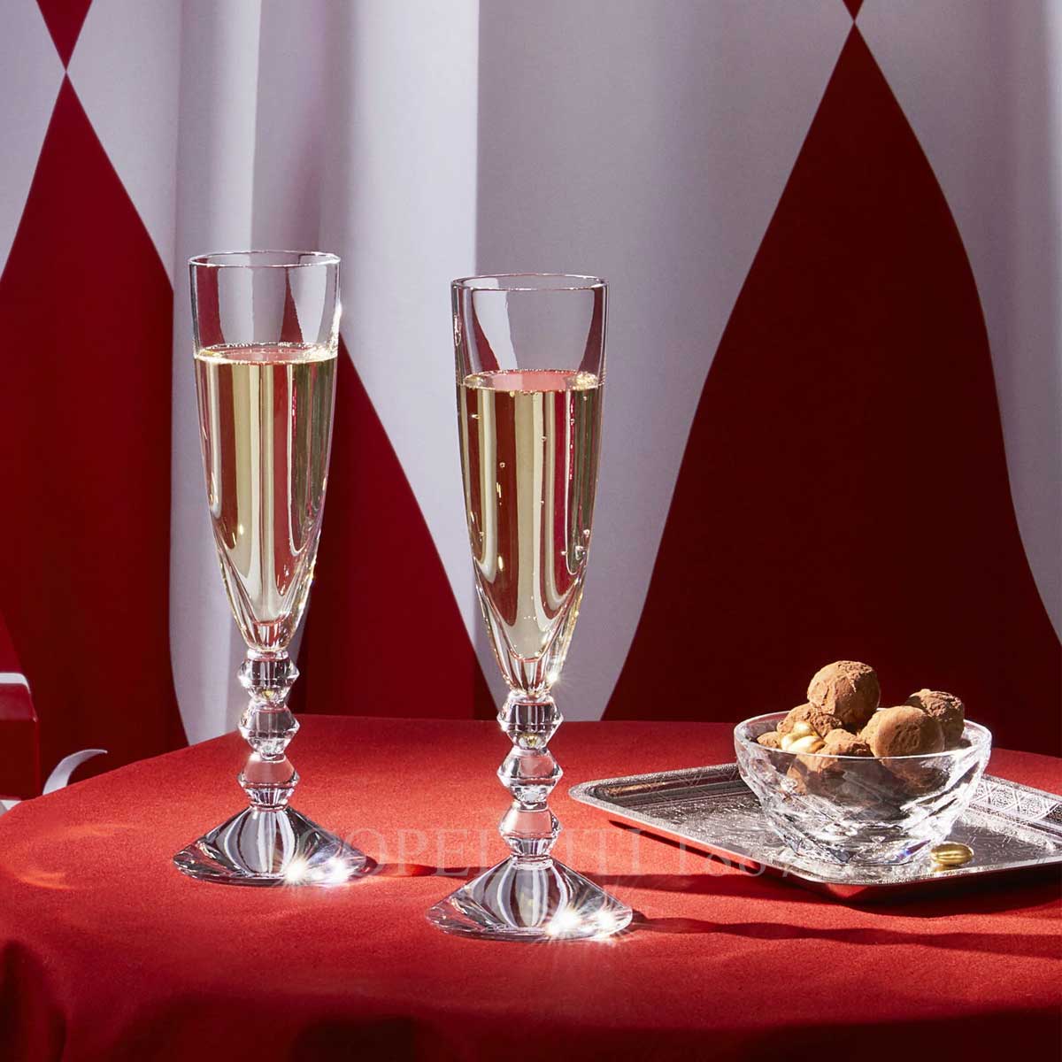 baccarat champagne flutes vega