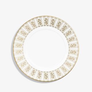 baccarat dessert plate arcadia gold