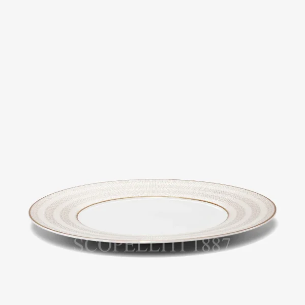 baccarat dinner plate arcadia gold