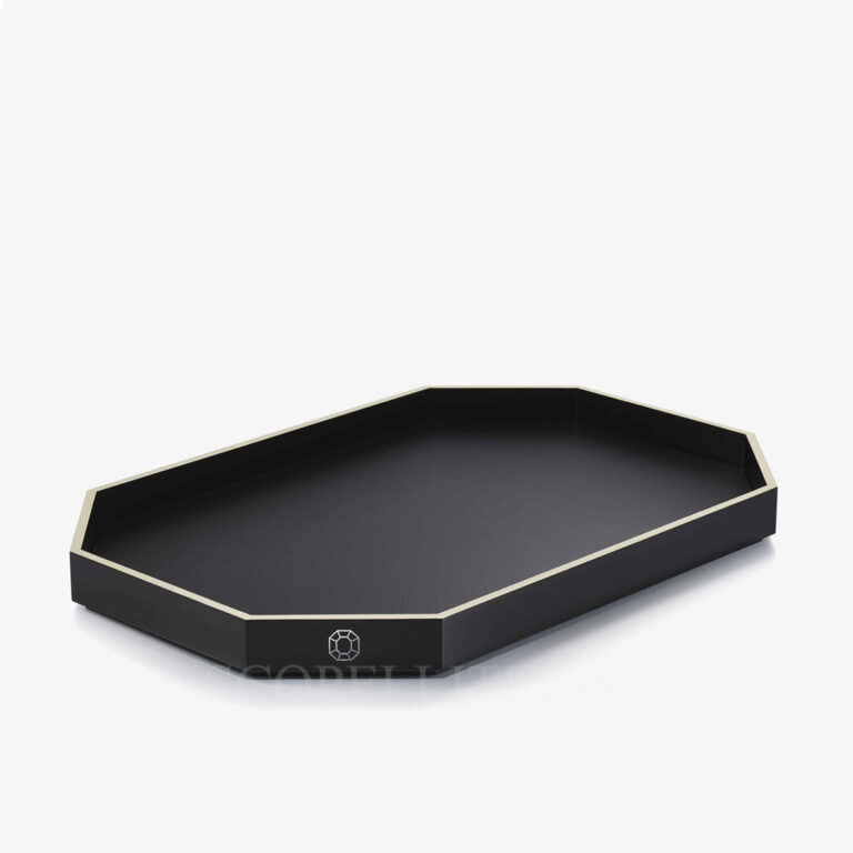 baccarat octogone tray small