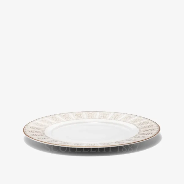 baccarat dessert plate arcadia gold
