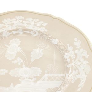 Ginori 1735 Oriente Italiano Meringa Charger Plate Detail