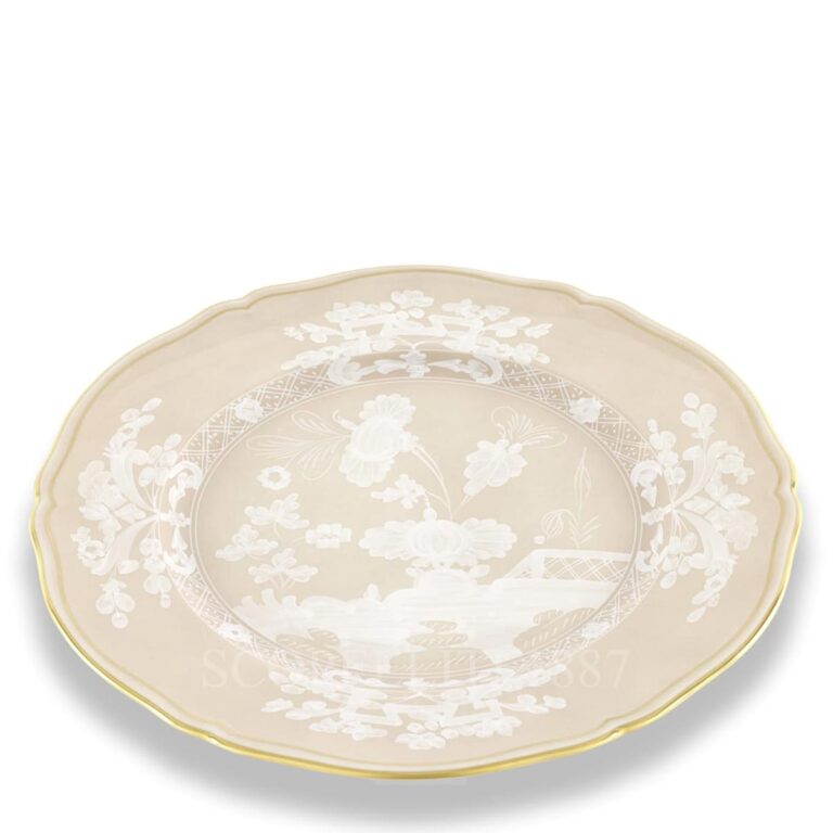 ginori 1735 oriente italiano meringue charger plate view