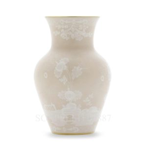 Ginori 1735 Oriente Italiano Meringue Ming Vase