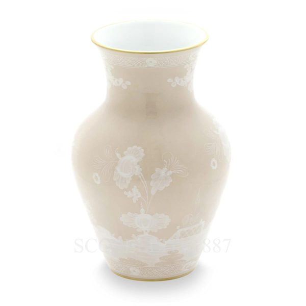 ginori 1735 oriente italiano meringue ming vase view