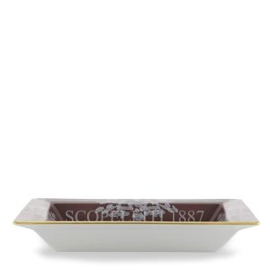 Ginori 1735 Oriente Italiano Castagna Square Change Tray view