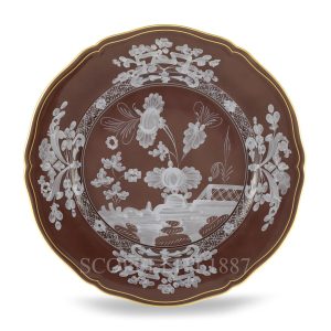 Ginori 1735 Oriente Italiano castagna Charger Plate