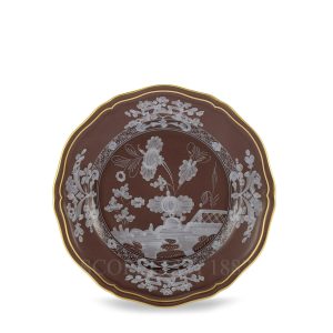 ginori 1735 oriente italiano castagna bread plate