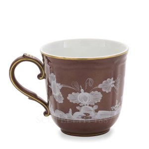 ginori oriente italiano castagna mug back side