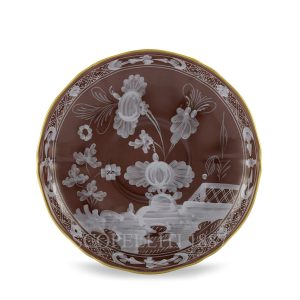 ginori 1735 oriente italiano castagna tea saucer