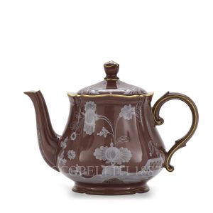 ginori 1735 oriente italiano castagna teapot