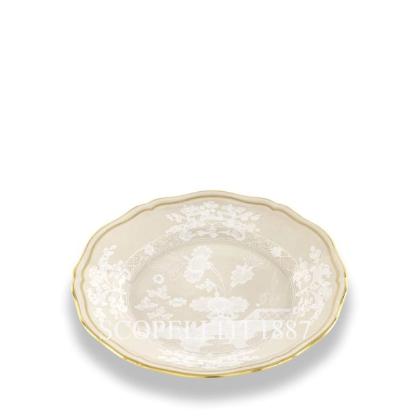 ginori 1735 oriente italiano meringa bread plate view