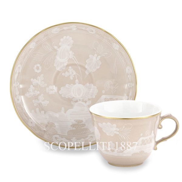 ginori 1735 oriente italiano meringa tea cup