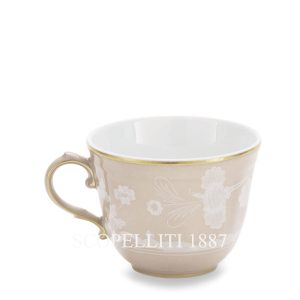 ginori 1735 oriente italiano meringa coffee only cup back side