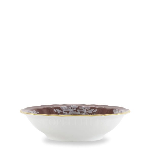 oriente italiano castagna small bowl front