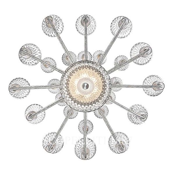 saint louis folia 24 light chandelier chrome top 1