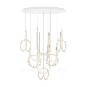 Saint Louis Torsade 10 Light Pendant Short