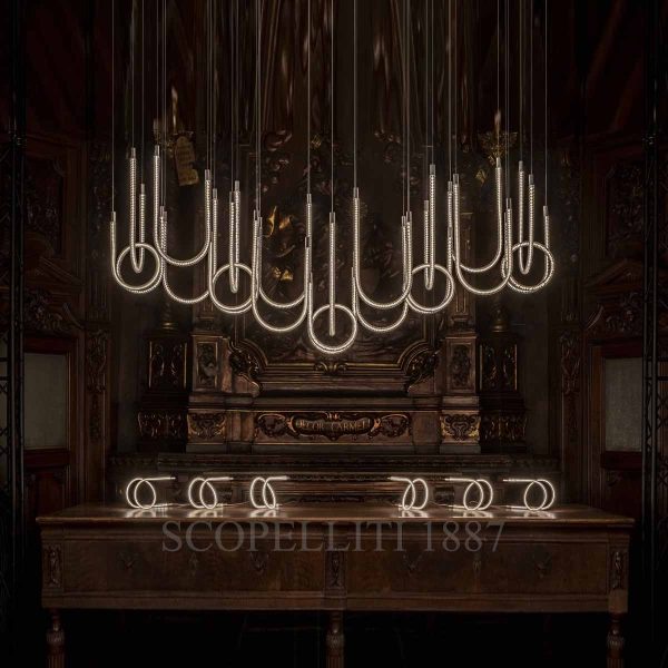 Saint Louis Torsade 18 Light chandelier