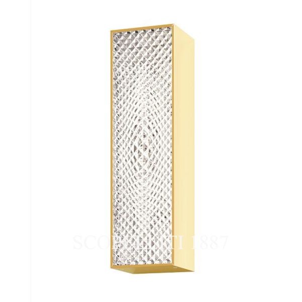 saint louis vibration sconce gold view