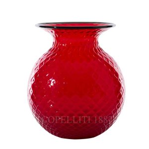 venini monofiore balloton fiori vase large red